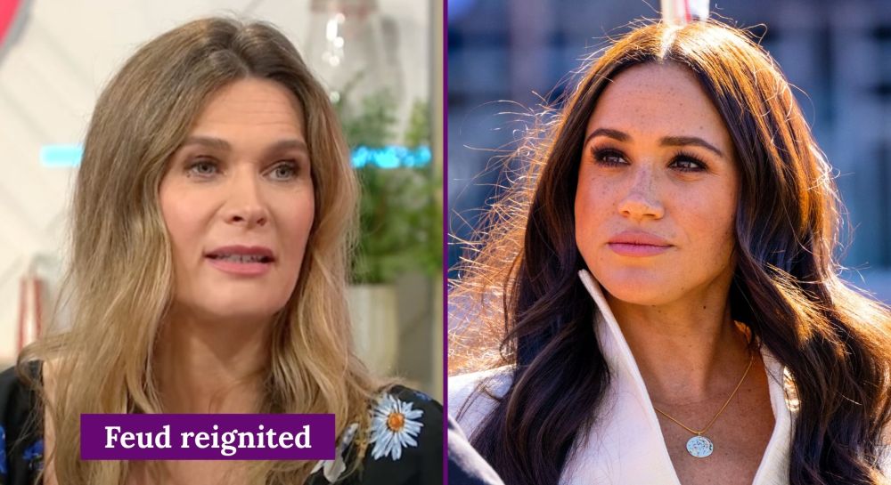 Piers Morgan's wife Celia Walden takes swipe at 'desperate' Meghan Markle in TV appearance