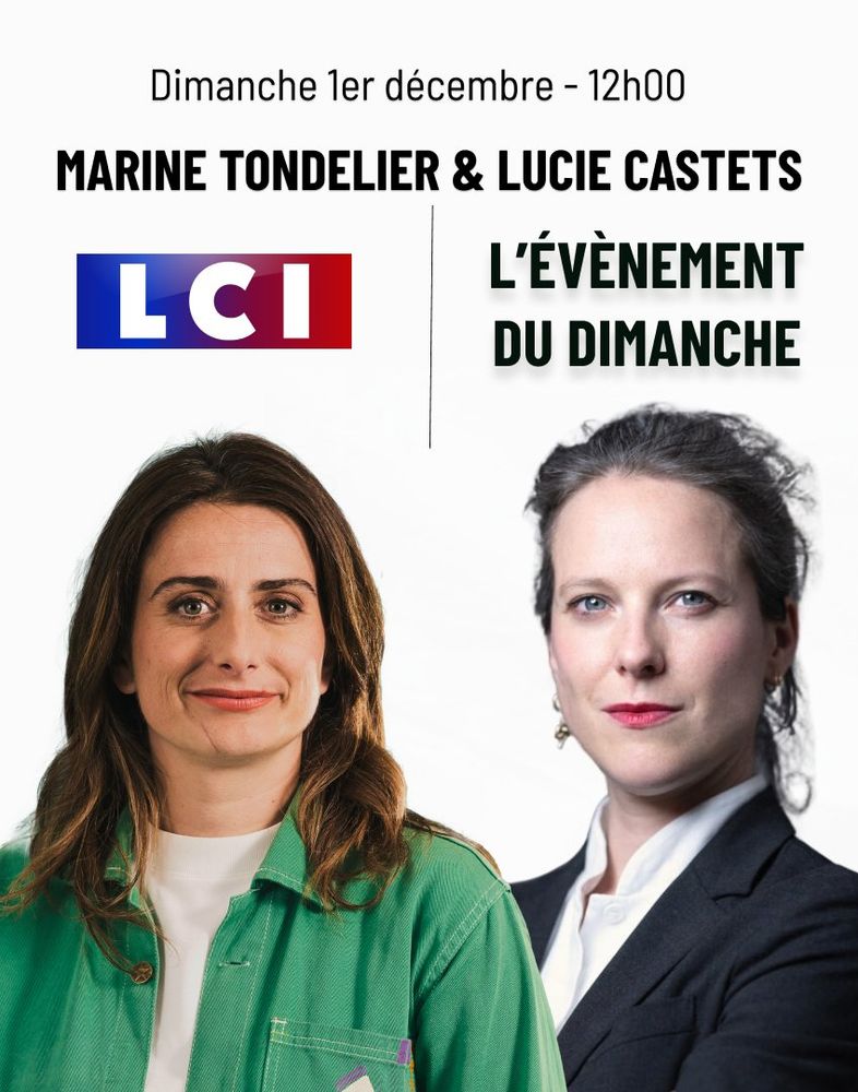 photo de Marine Tondelier et Lucie Castets
