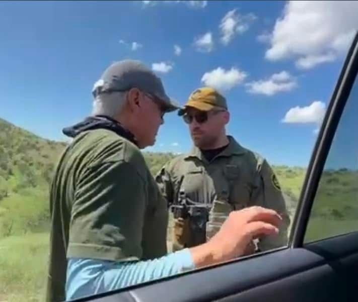 Step out of the vehicle - Detainment by Border Patrol