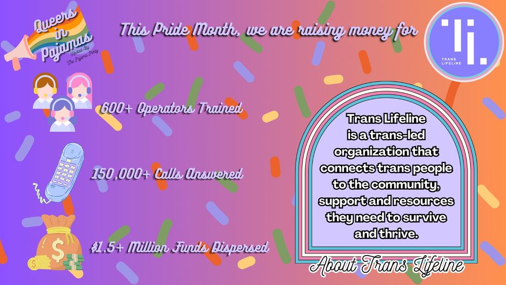 infographic displaying trans lifeline stats