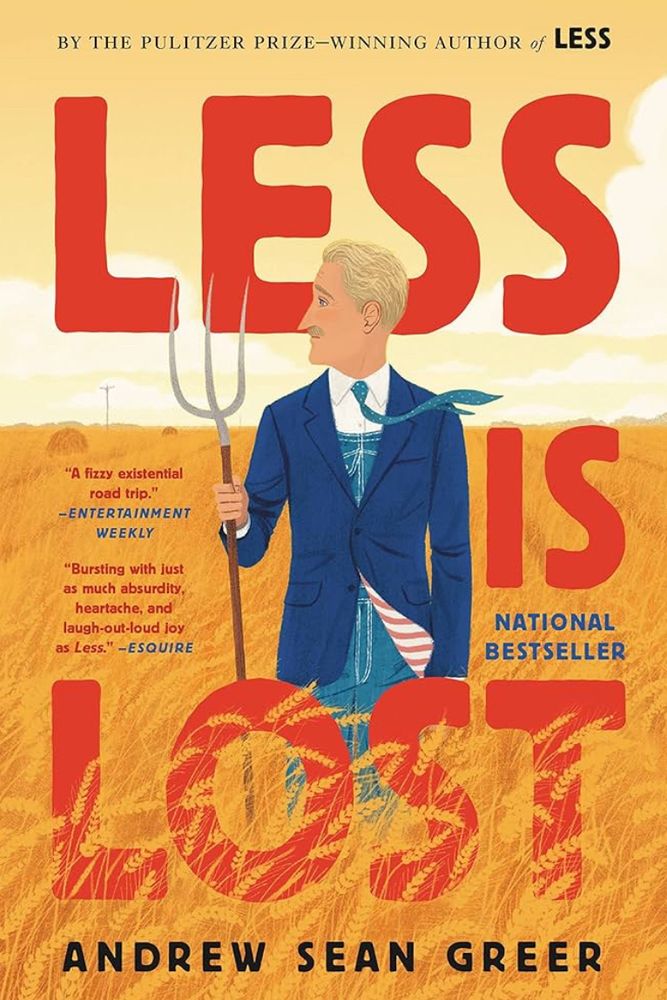 Cover of the novel “Less is Lost”