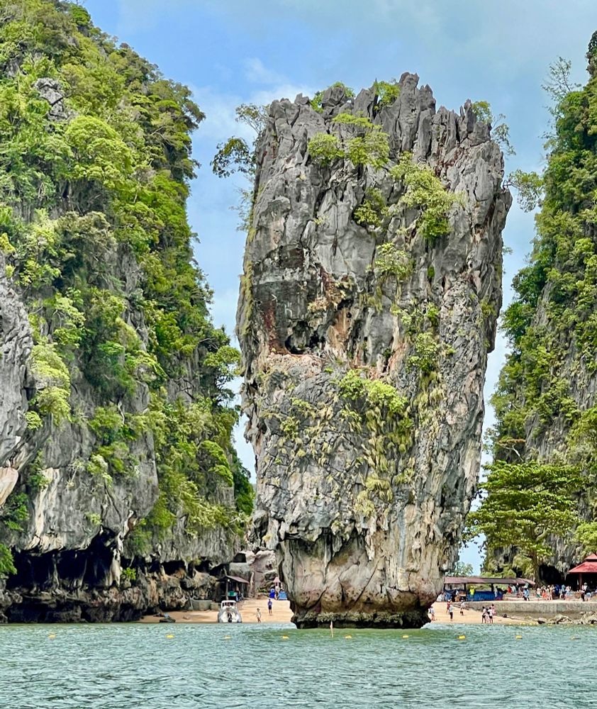 Rock formation at James Bond Island