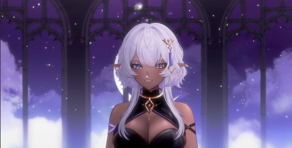 screenshot of lumin daeva model using shoost