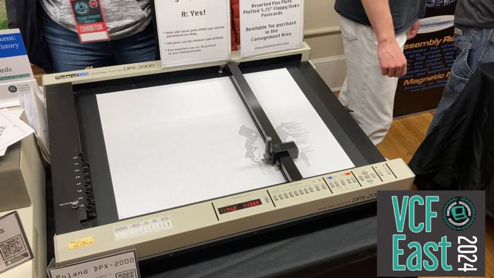 #VCFeast 2024 - The Plot Thickens: Pen Plotter History and Artistry – Paul Rickards & Erin Sicuranza