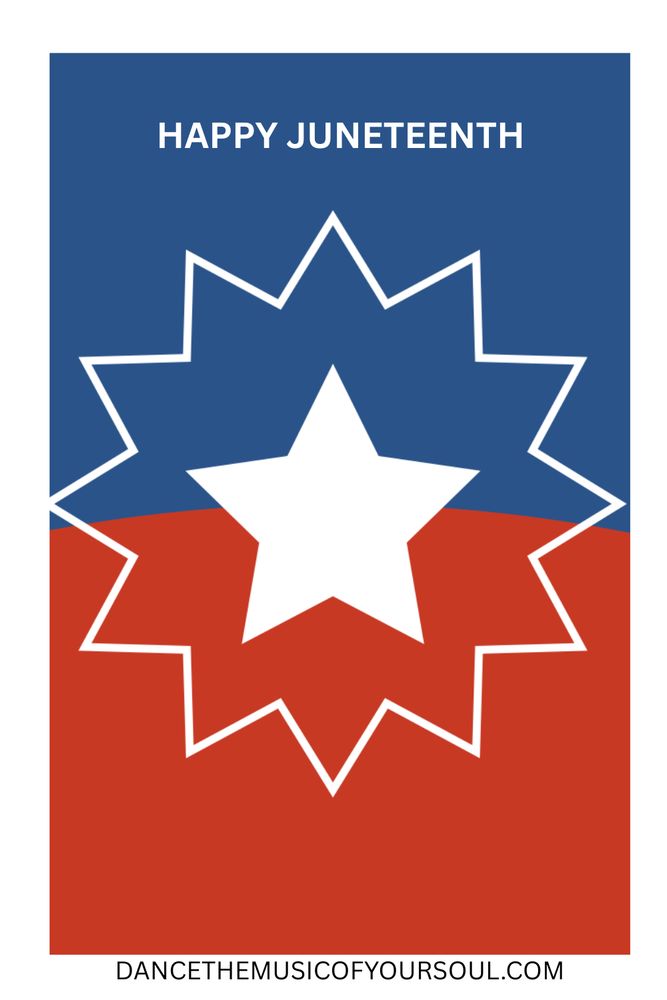 #FREEDOM #EQUALITY #INCLUSION #PEACE #LOVE #JUNETEENTH #DANCETHEMUSICOFYOURSOUL #DEMOCRACY #DIVERSITY 