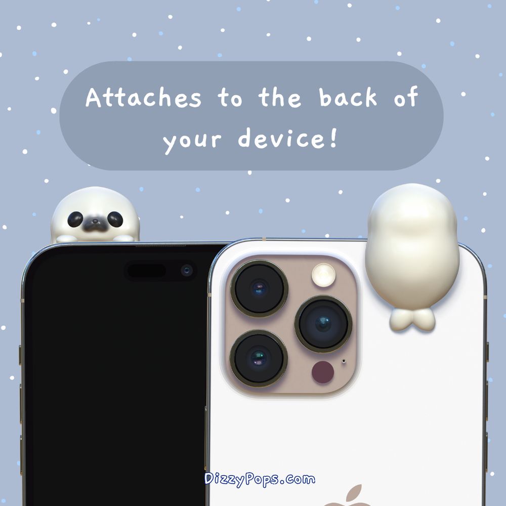 seal charm on iPhone