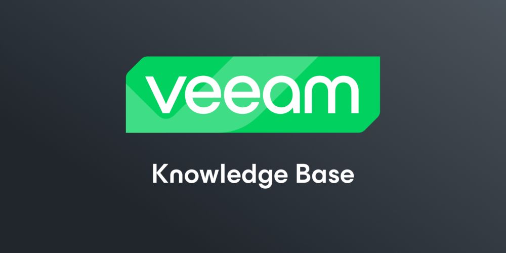 KB4510: Release Information for Veeam Backup & Replication 12.1 and Updates