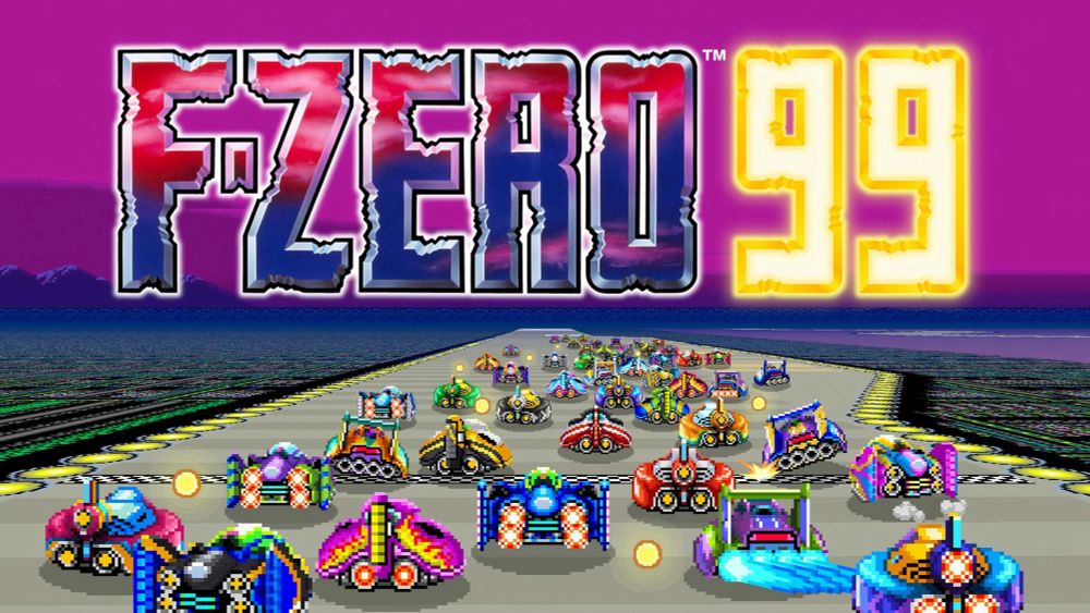 Promo image for F-Zero 99
