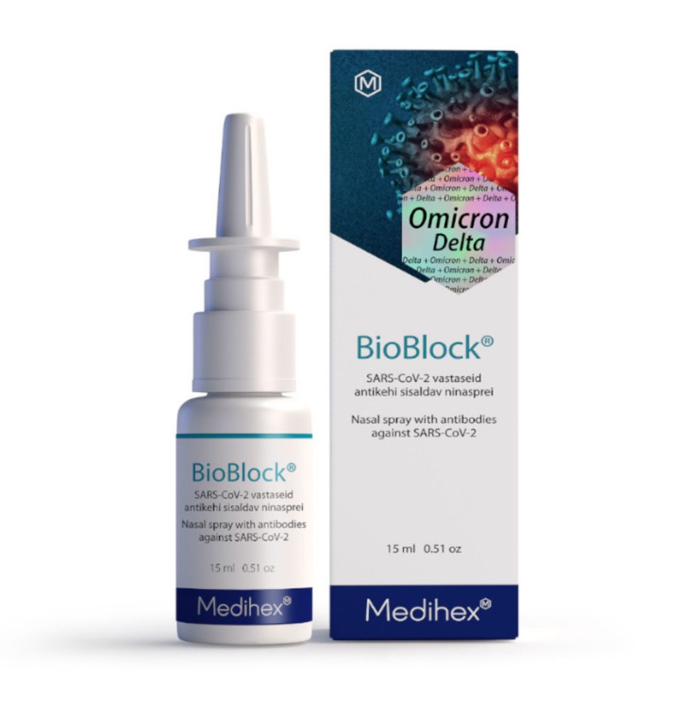 BioBlock nasal spray 15ml - sugarmill.eu