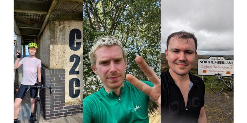 Matt, Finn & Eddie are cycling 100 miles for LGBTQ+ mental health #exercise4elop #RideLondonEssex100