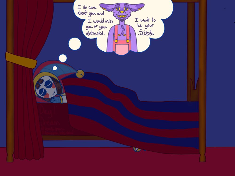 I do care about you and I would miss you if you abstracted. I want to be your friend.