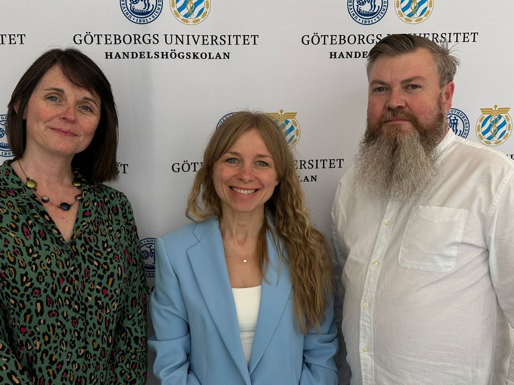 Picture of academic staff meeting at the university of Gothenburg 