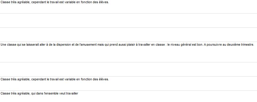 des mots doux pour un prof principal
