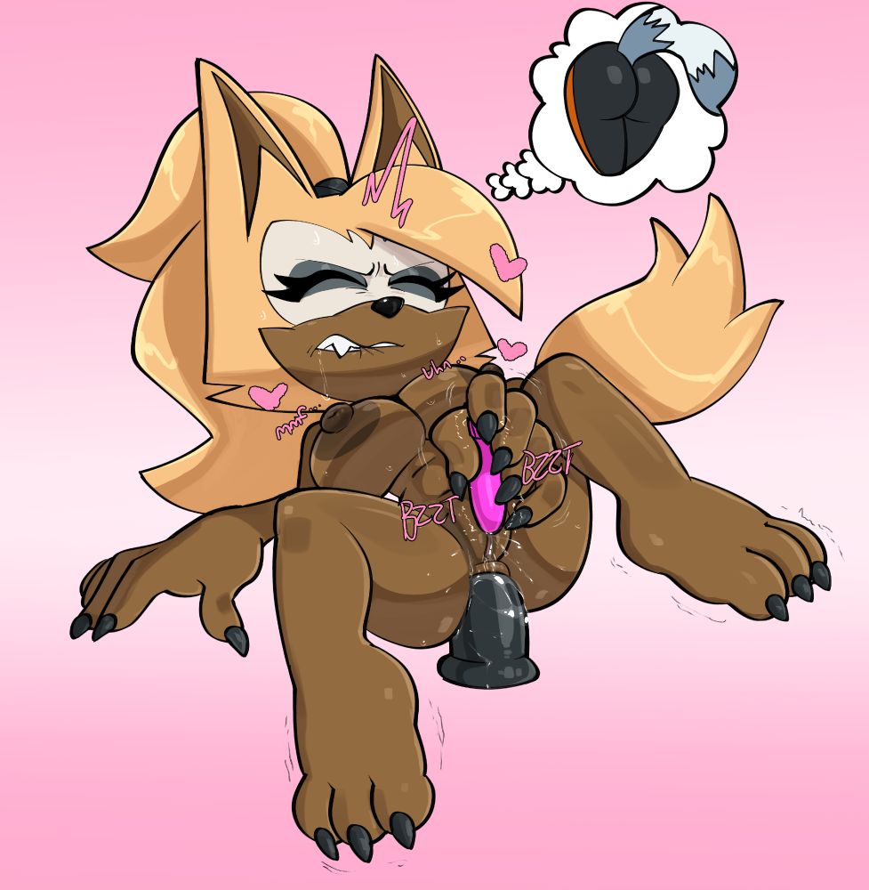 whisper the wolf getting off to tangles fat butt in her mind lol