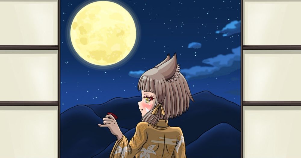 #ニア(ゼノブレイド2) Moon viewing with Nia^^ - Archlord_Hakuのイラスト - pixiv