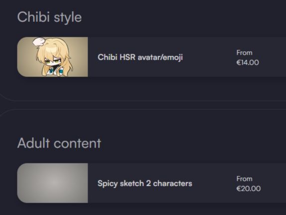 Commissions anime on VGen
