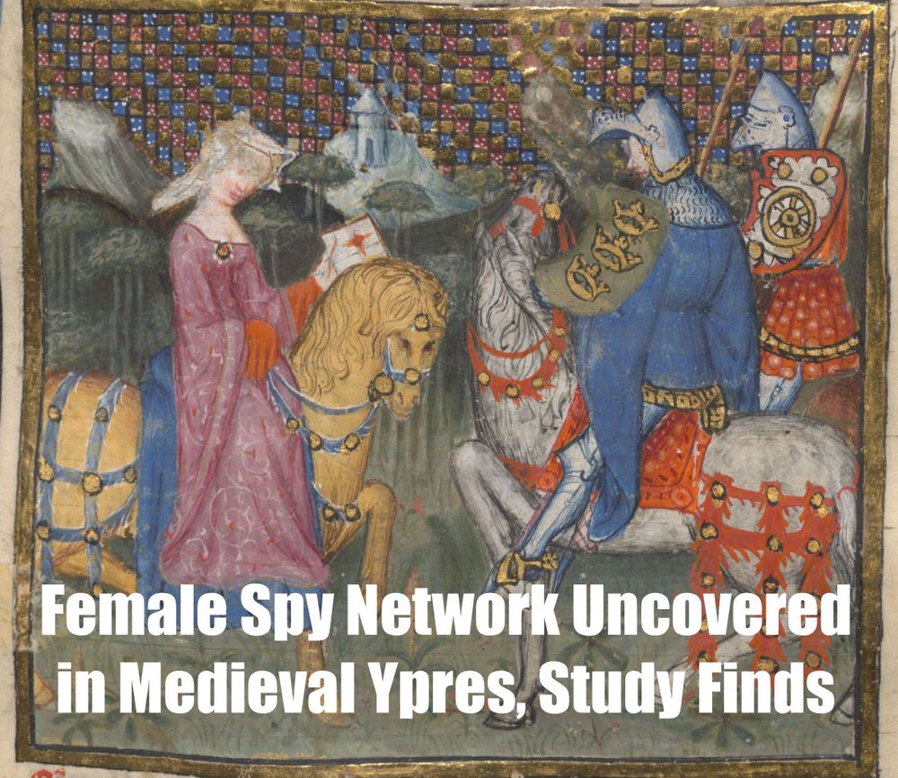 New research uncovers a hidden network of female spies and messengers in medieval Ypres, revealing how women played a crucial role in wartime intelligence during the Flemish revolt against Maximilian…