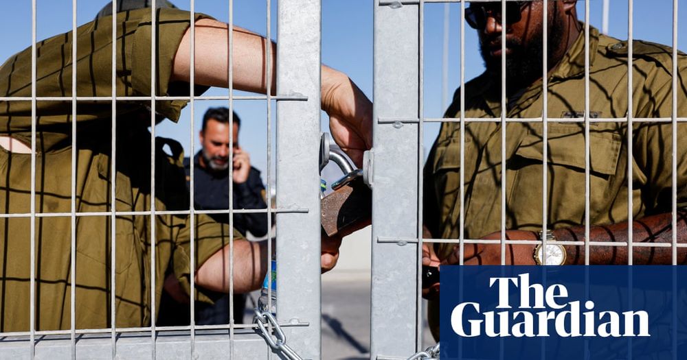 US officials attend Gaza aid meetings on site of Israeli prison accused of ‘horrific’ torture