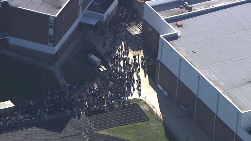 Thousands of students across Georgia walk out of school, speak out against gun violence