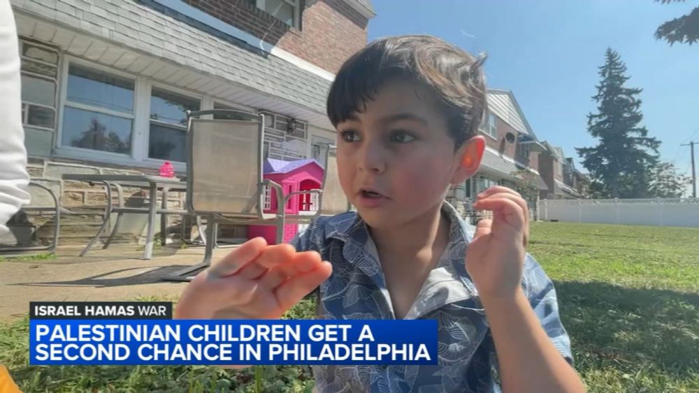 Palestinian children hurt in bombings receiving care in Philadelphia