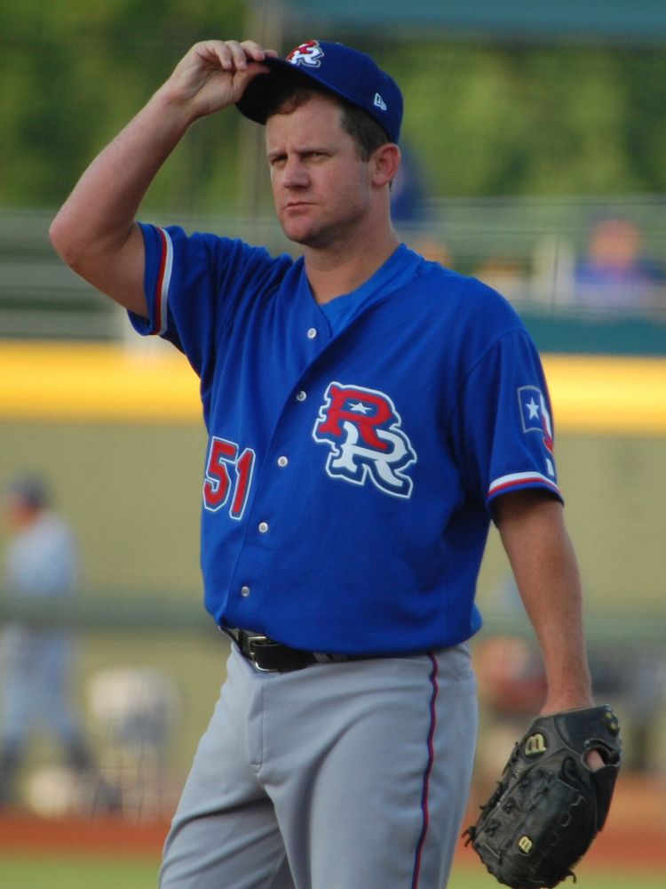 Roy Oswalt, who went from the Phillies to the Frisco RoughRiders
