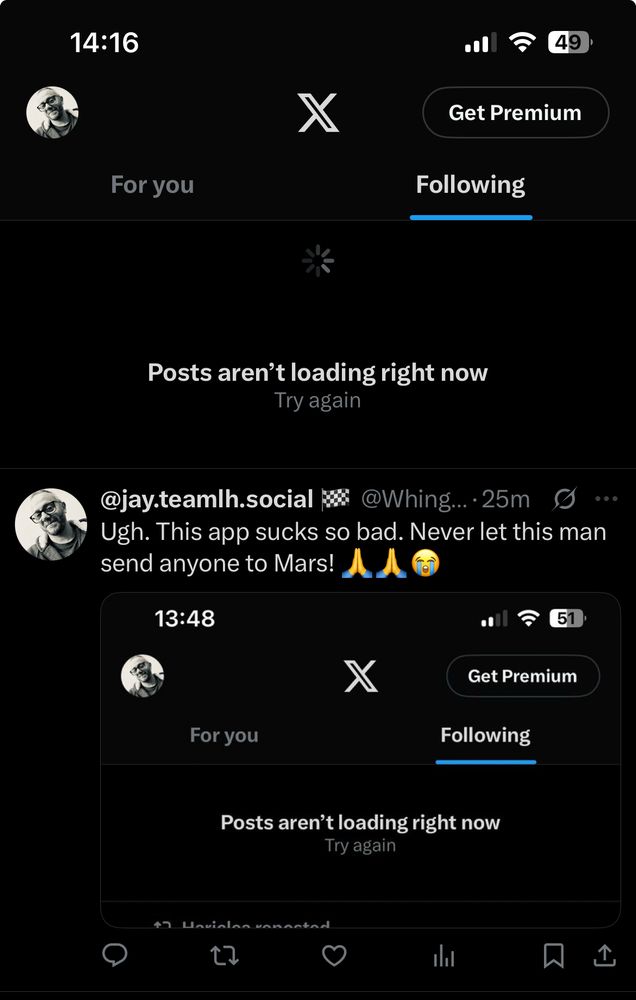 Twitter/X is broken.