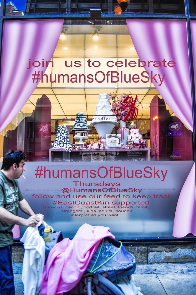 Join us every Thursday at #humansOfBlueSky , broadcast so more people join us.
Show photos about friends and family, strangers, candid and portraits, weddings, birthdays, boudoir. Interpret as board as you can imagine. A celebration of humanity and humankind. 
keep track at bsky.app/profile/did:...