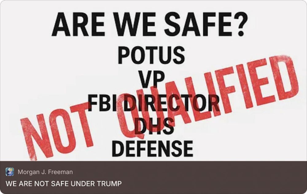 With the most unqualified cabinet in American history, the USA is exposed to more threats than ever. You should be VERY scared.