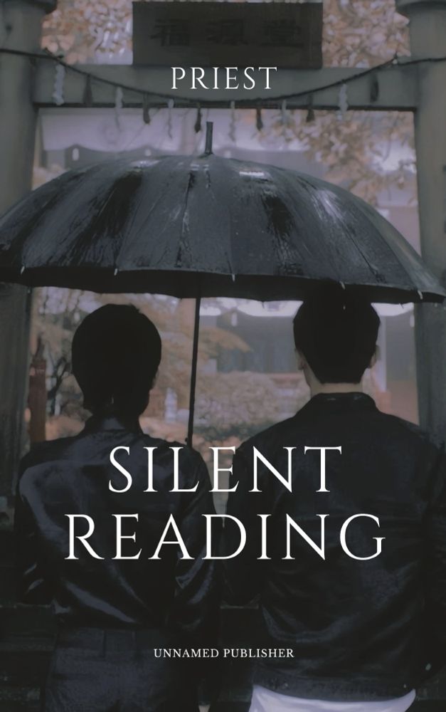 mock cover for silent reading. is it good? no!!! does it at least exist!??? WELL IT SURE DOES NOW.
