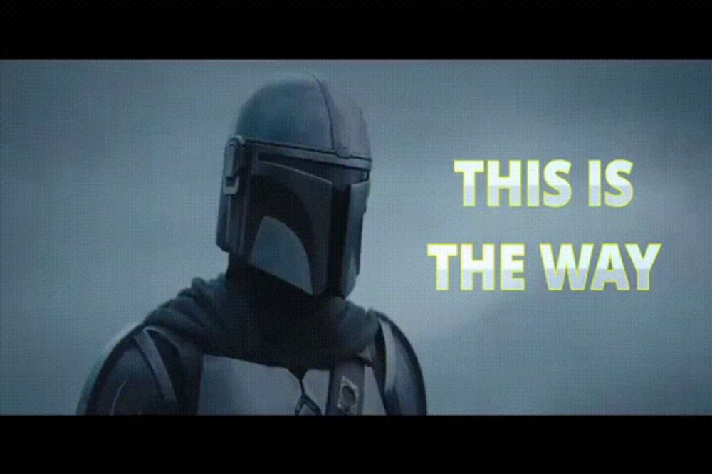 This Is The Way This Is The Way Mandalorian GIF