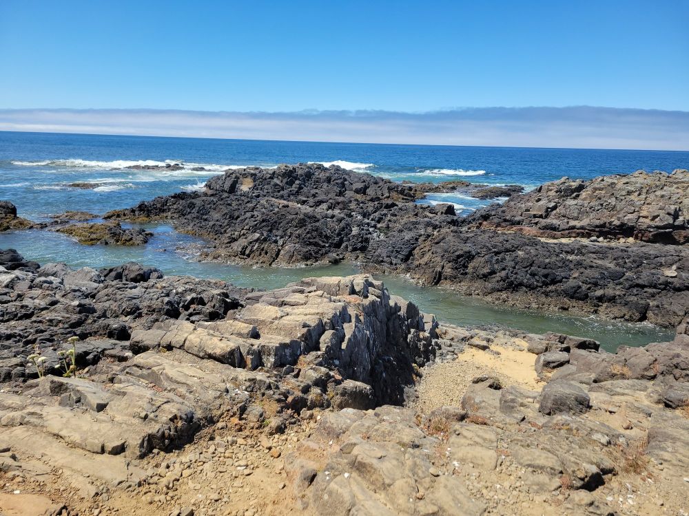 View near Newport OR