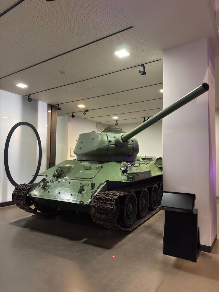An old tank in the Imperial War Museum.