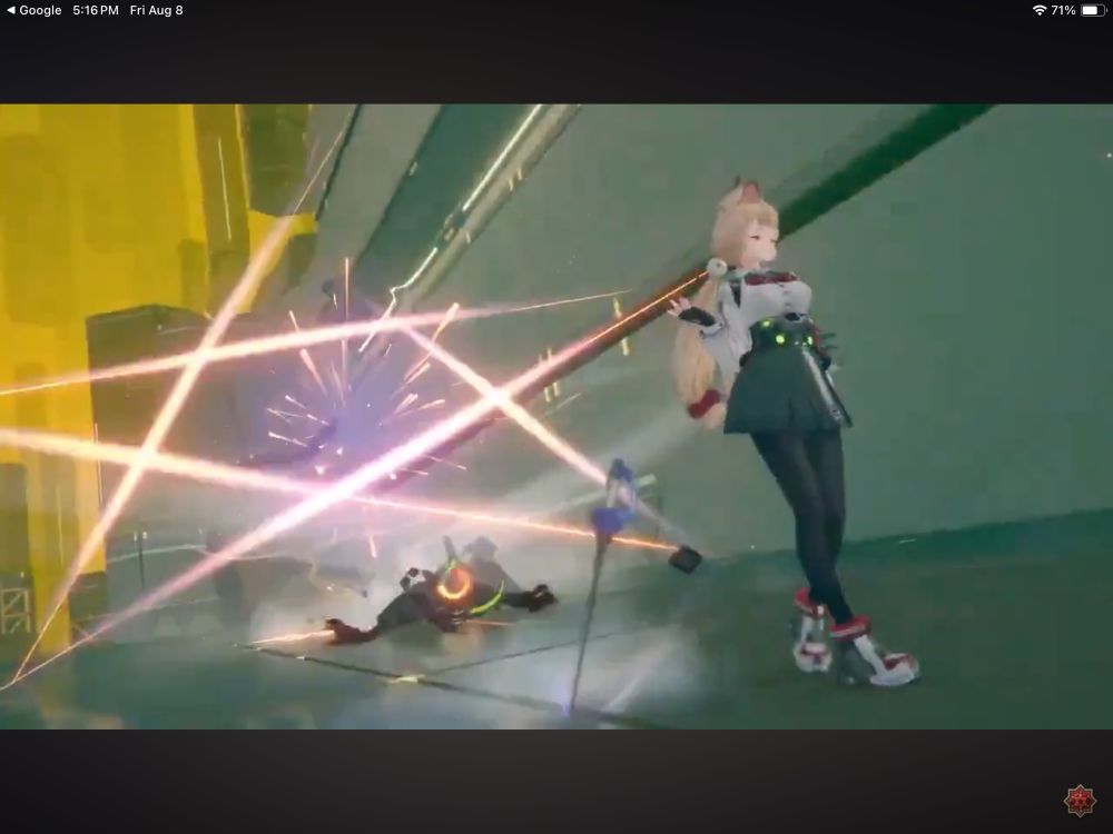 I made this Spear art from this Alice pose 