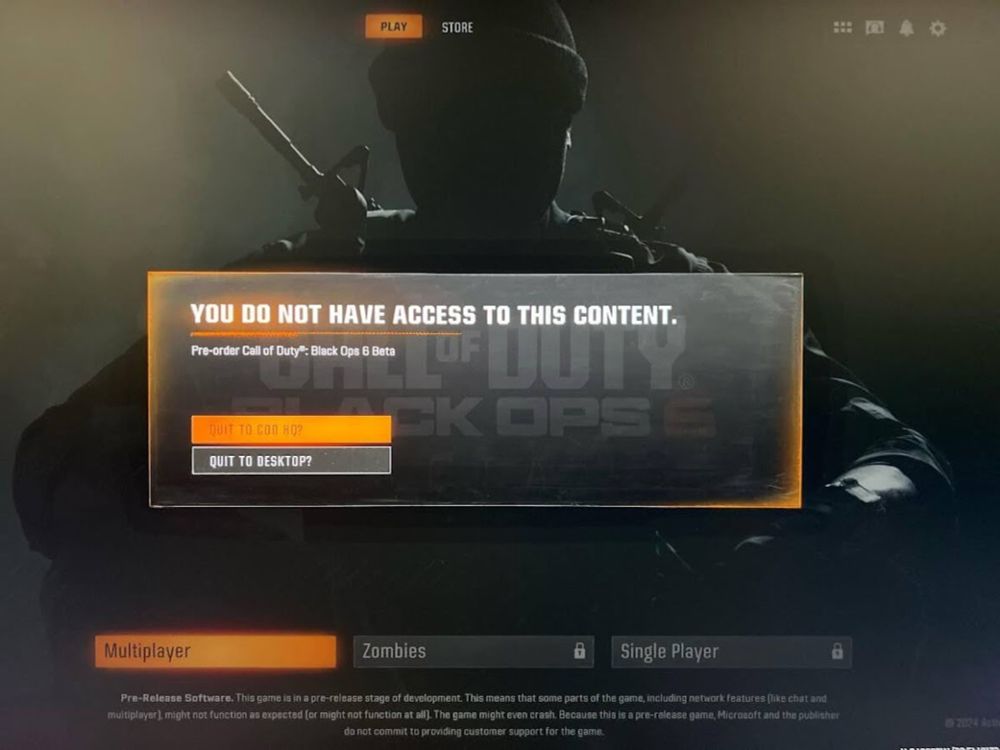 How to fix CoD BO6 Black Ops 6 "You do not have access to this content" Error - PUPUWEB