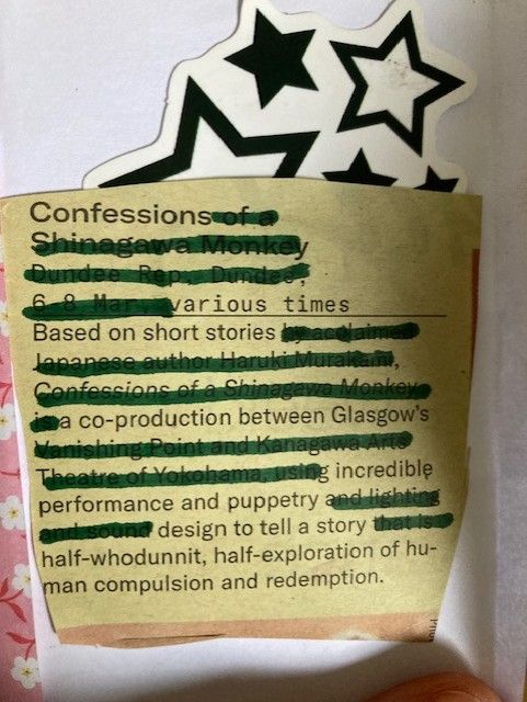 The following 3 zine pages are of blacked out text which tells the story, in part, of becoming academic. 