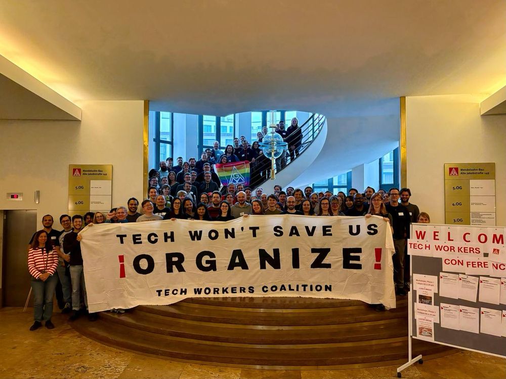 Tech won’t save us, organize
