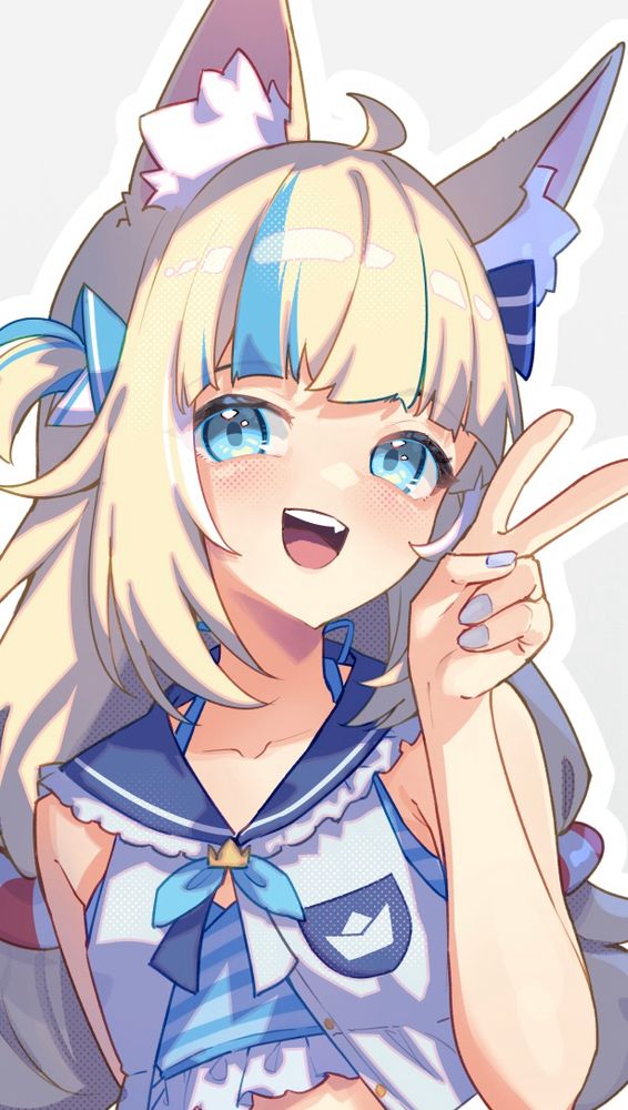 Illustration of sameko saba