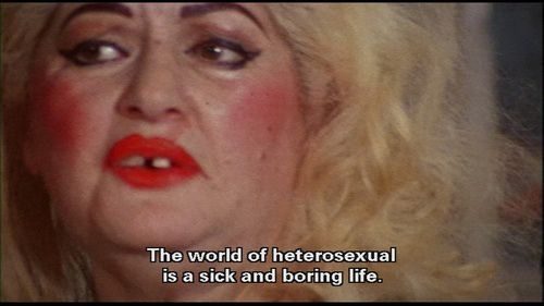 Edith Massey “the world of a heterosexual is a sick and boring life”