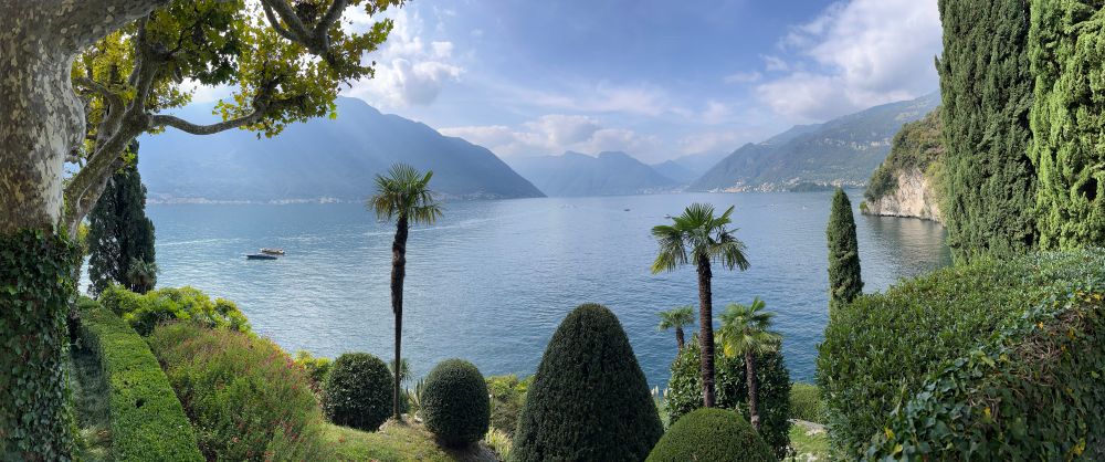 Lake Como seen from Villa Balbianello 