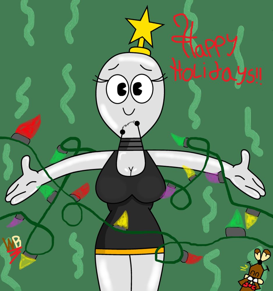After the pair realizing they’re short on cash, Bunksh thought it’ll be a good idea for Kive to become the “Christmas Tree” this year, I dunno exactly why but it sure worked out ok!
