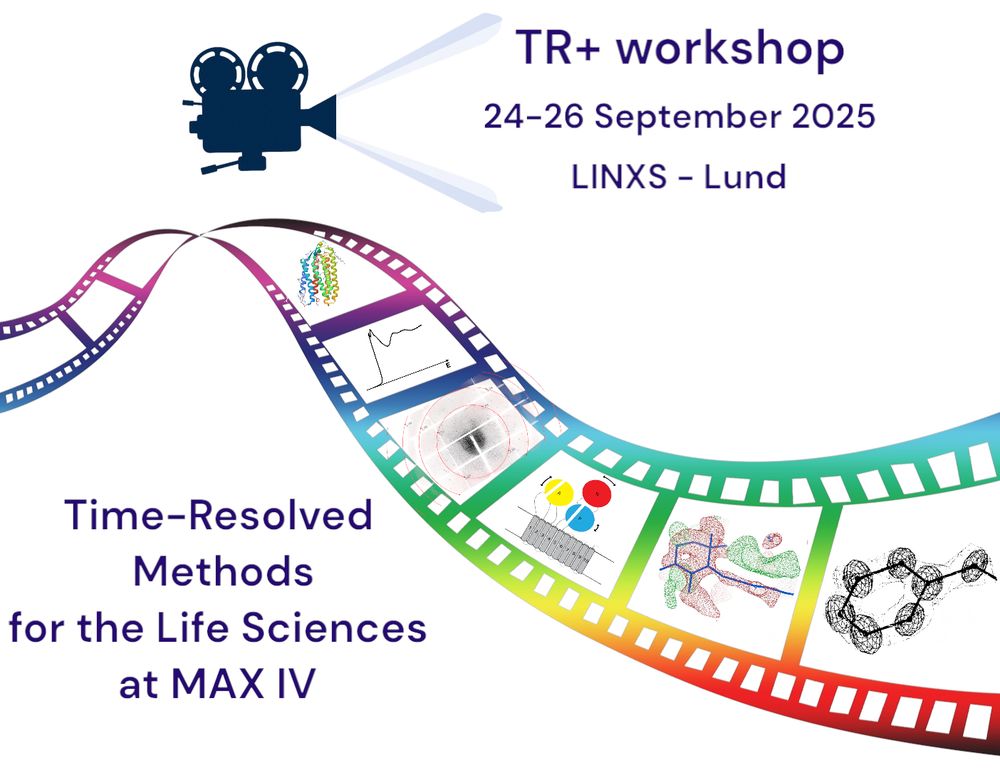 Time-resolved methods workshop in September through LINXS and MAX IV Laboratory. Click on the link and signup today! 