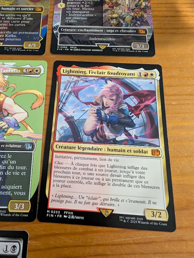 Carte Lightning FFXIII
Illus : 志勇/SHIYU