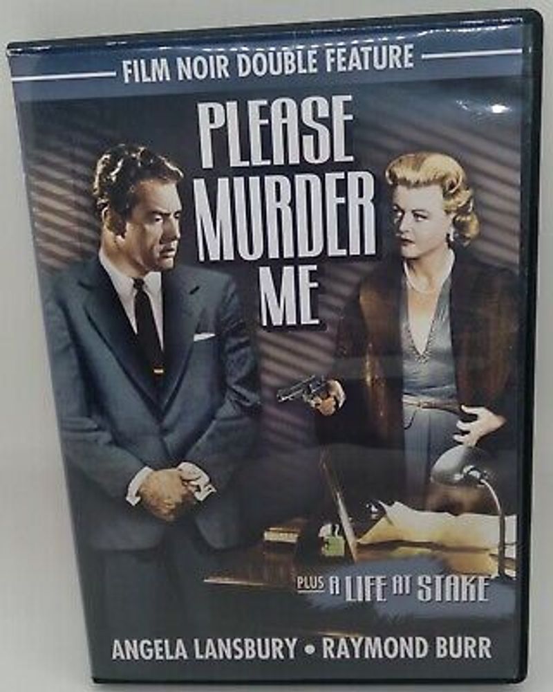 Please Murder Me / A Life at Stake (DVD, '56 / '54, FS) Film Noir Double Feature 89218521897 | eBay