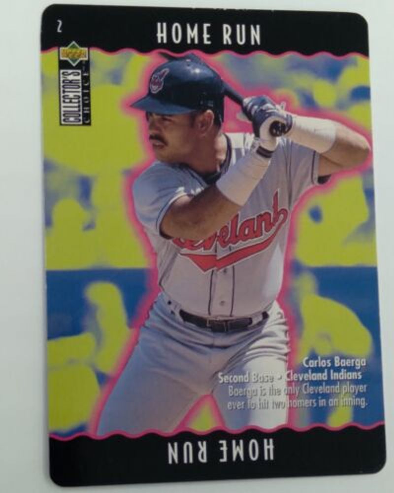 1996 Collector's Choice You Make the Play Home Run #2 Carlos Baerga EX/NM  | eBay