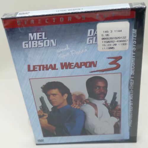 Lethal Weapon 3 (DVD, 1992, Widescreen) New & Sealed! Director's Cut 85391629122 | eBay