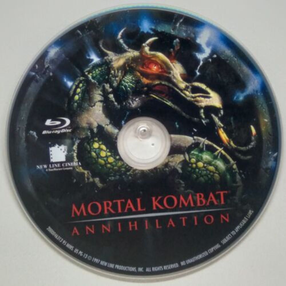 Mortal Kombat Annihilation (Blu-ray, 1997, Widescreen) DISC ONLY SHIPS FREE 794043143137 | eBay