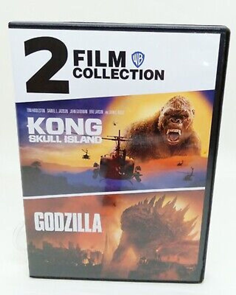 Kong Skull Island / Godzilla (DVD, 2017 / 2014, Widescreen) Double Feature 883929718788 | eBay