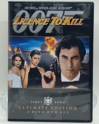 Licence to Kill (DVD, 1989, Widescreen, 2-disc) Ultimate Edition 007 James Bond  | eBay