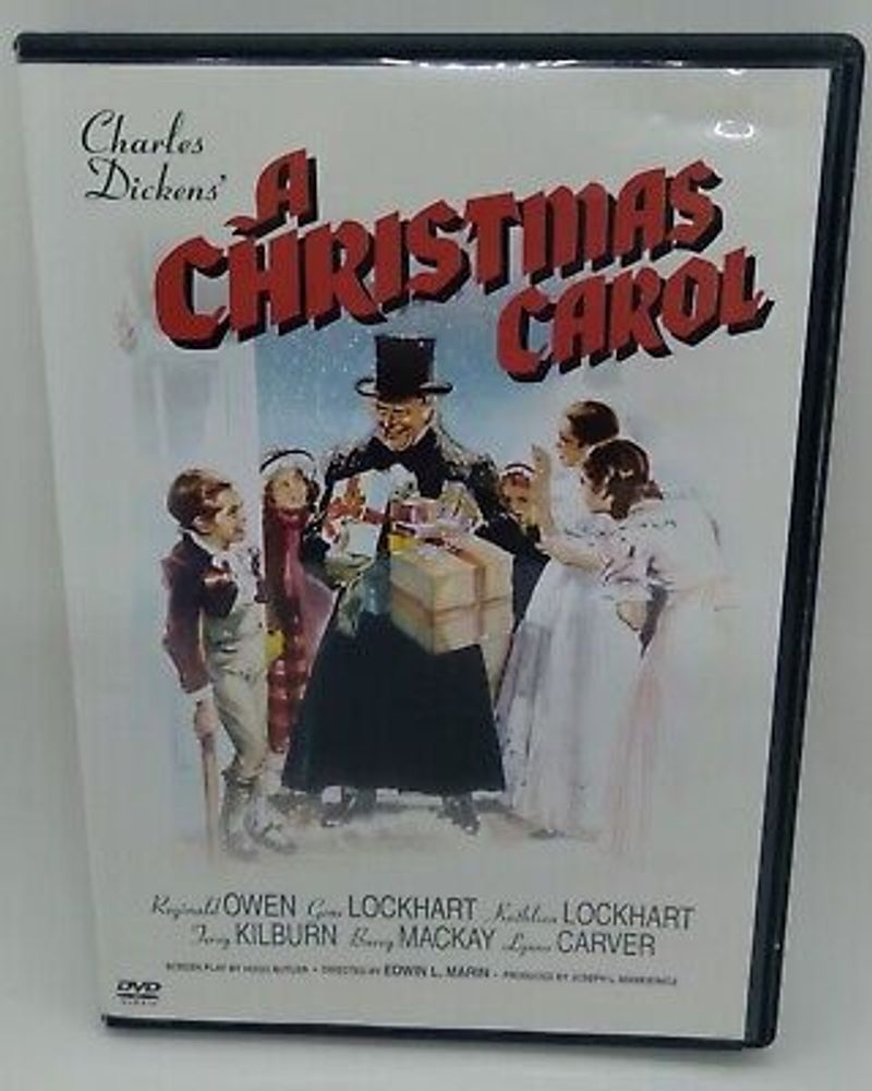 A Christmas Carol (DVD, 1938, Full Screen) Charles Dickens Reginald Owen 12569677159 | eBay