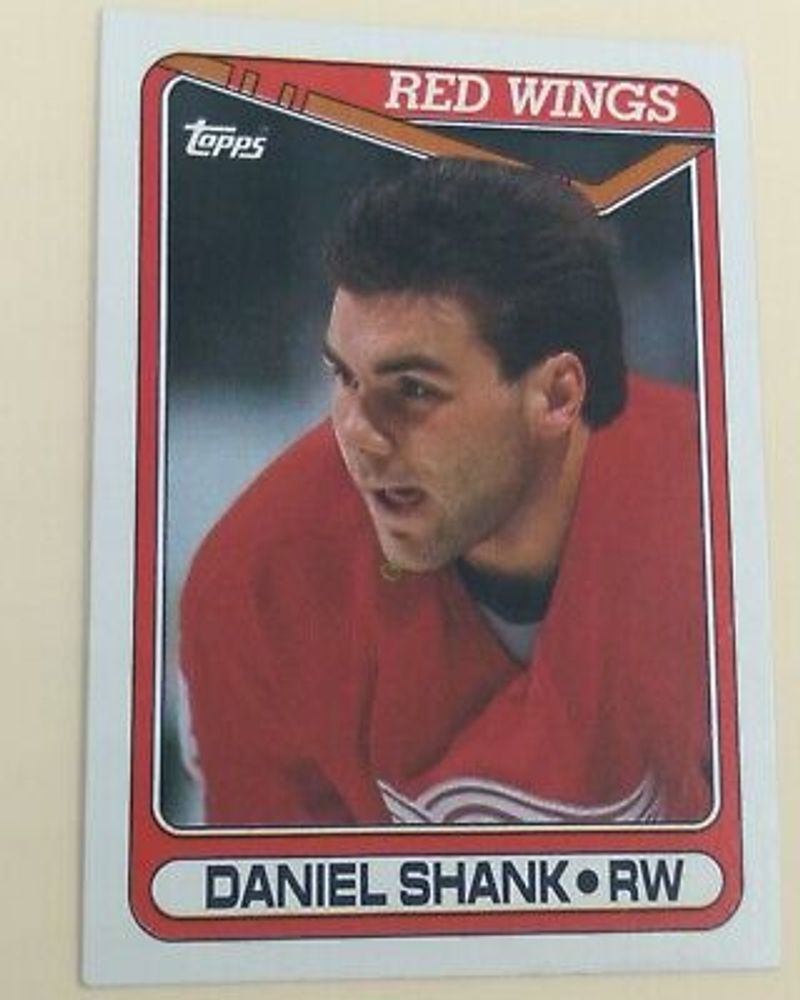 1990-91 Topps Hockey #34 Daniel Shank RC EXCELLENT Rookie Card  | eBay